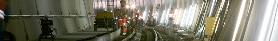 Buschtunnel Aachen - Gleisbau